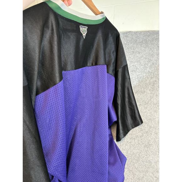 Vintage 90s Milwaukee Bucks Jersey NBA Majestic Men Purple Basketball Sports 2XL - Picture 7 of 10